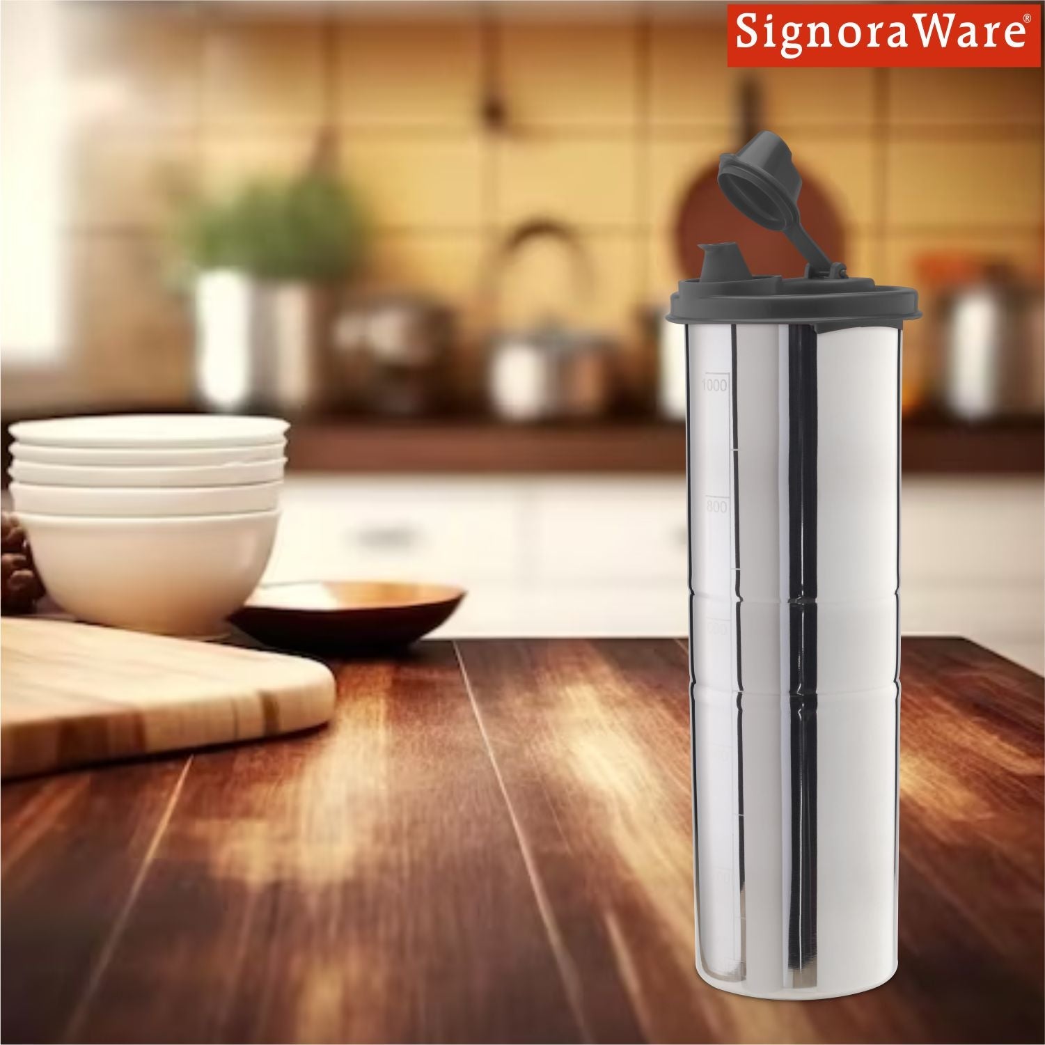 Easy Flow steel Oil dispenser 1.1Litre