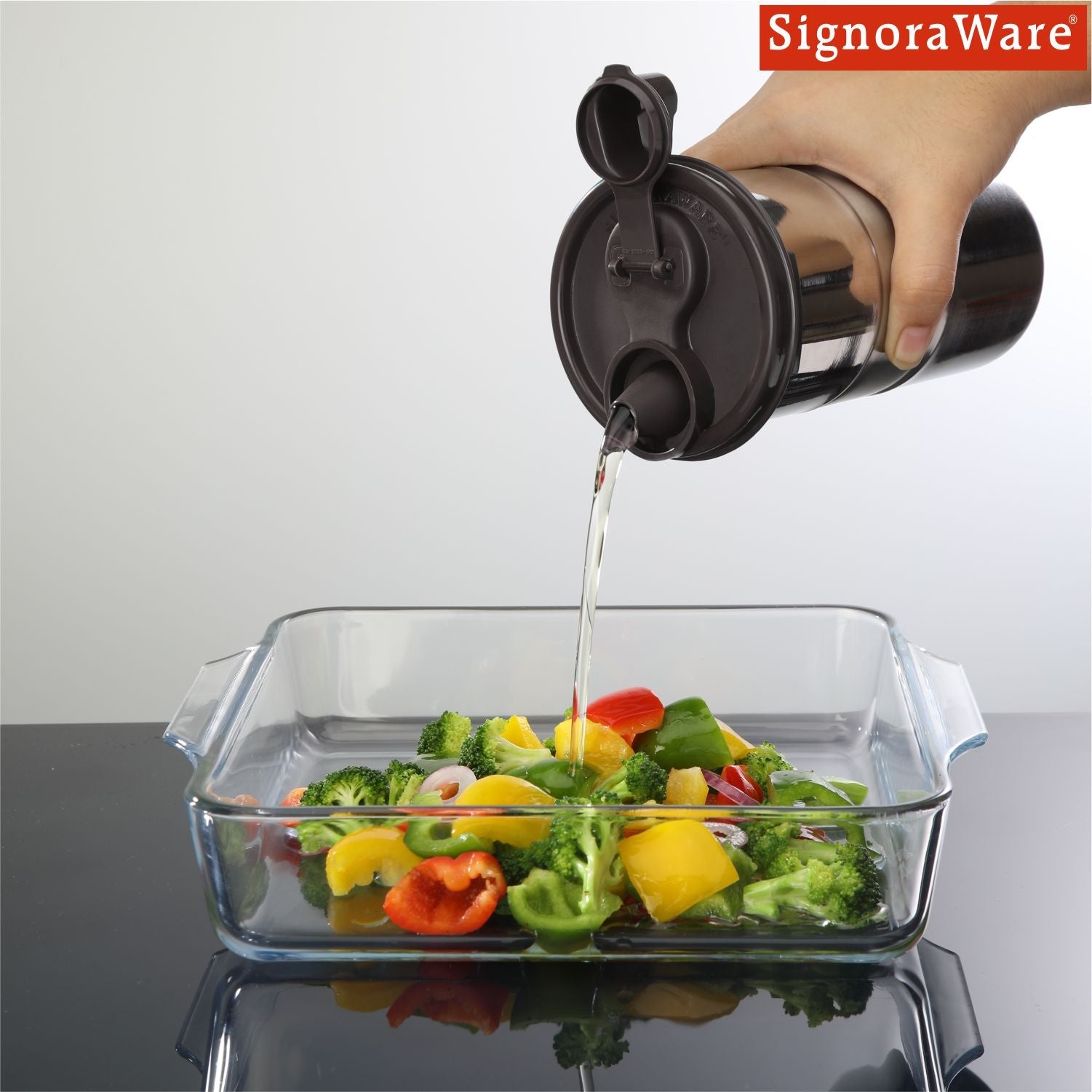 Easy Flow steel Oil dispenser 1.1Litre