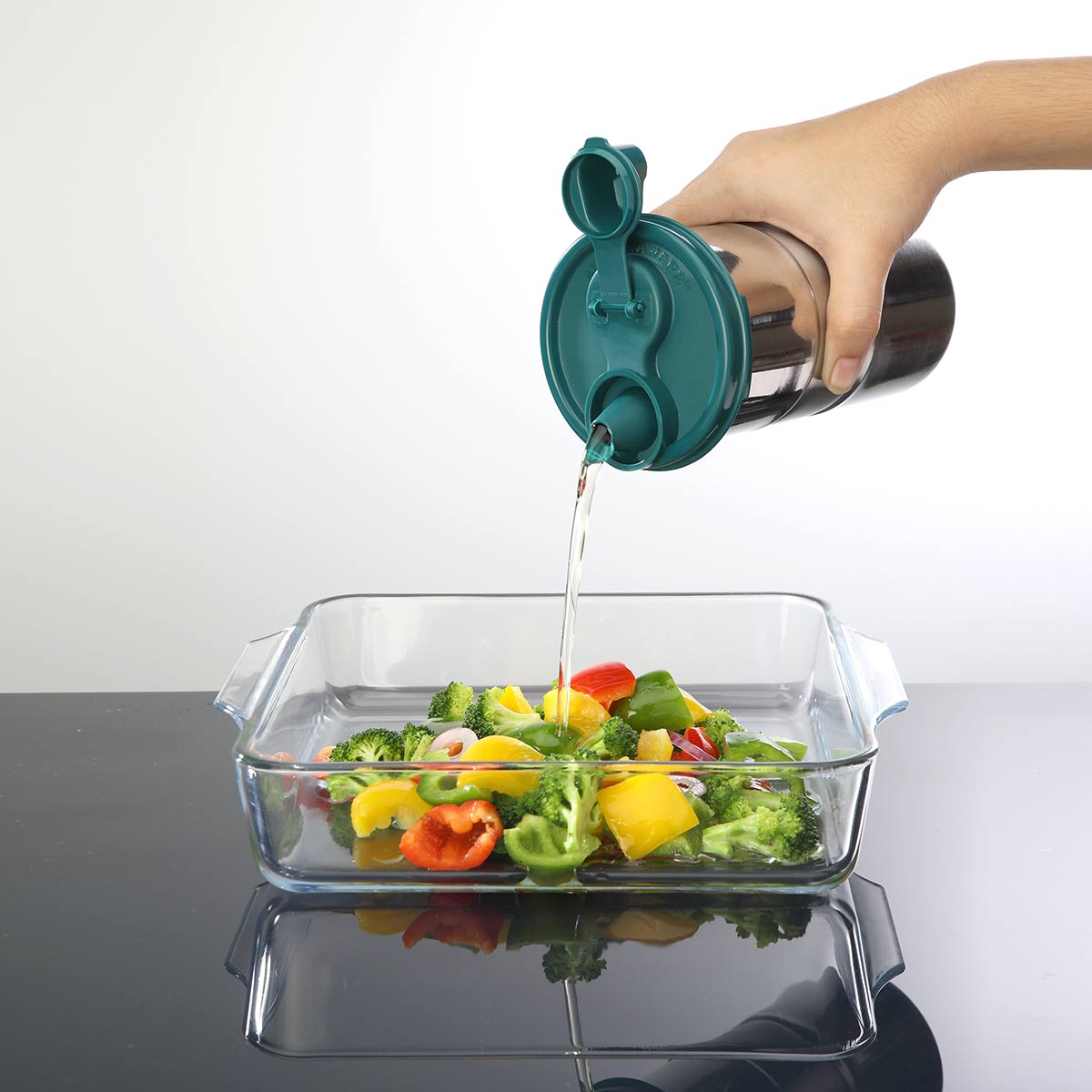 Easy Flow steel Oil dispenser 1.1Litre
