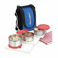 Executive Hot Steel Medium Lunch Box