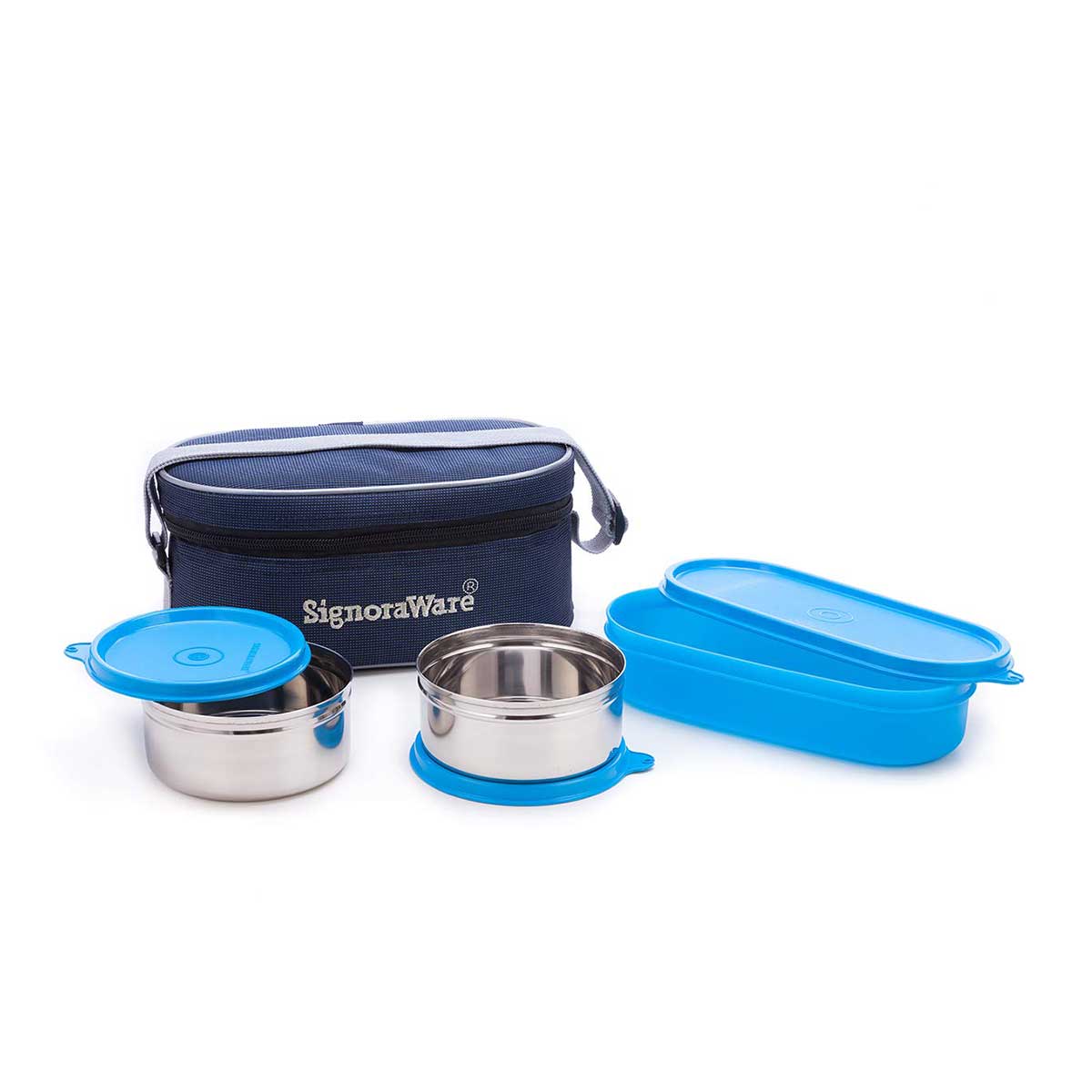 Double Decker Steel Lunch Box