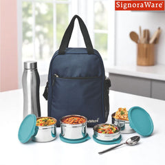 Fusion Jumbo Steel Lunch Box