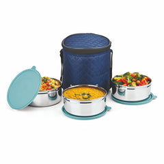 Big Meal Steel Lunch Box (3 Container)