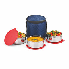 Big Meal Steel Lunch Box (3 Container)