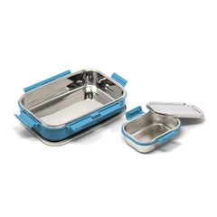 All Steel with Steel Lid Lunch Box