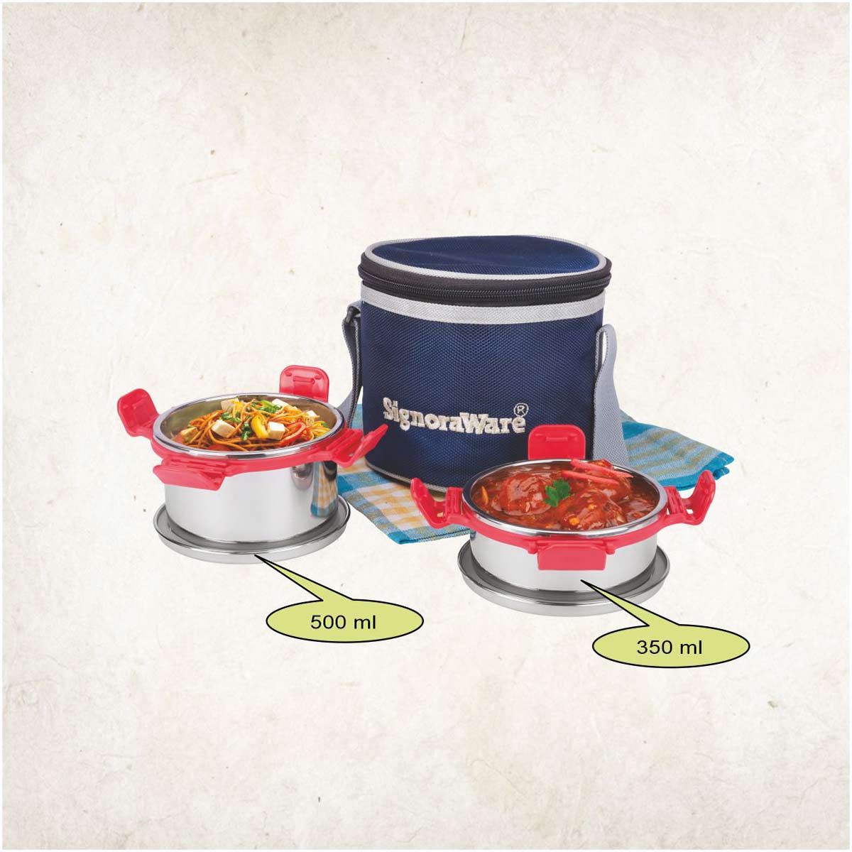 All Steel Executive Small Lunch Box