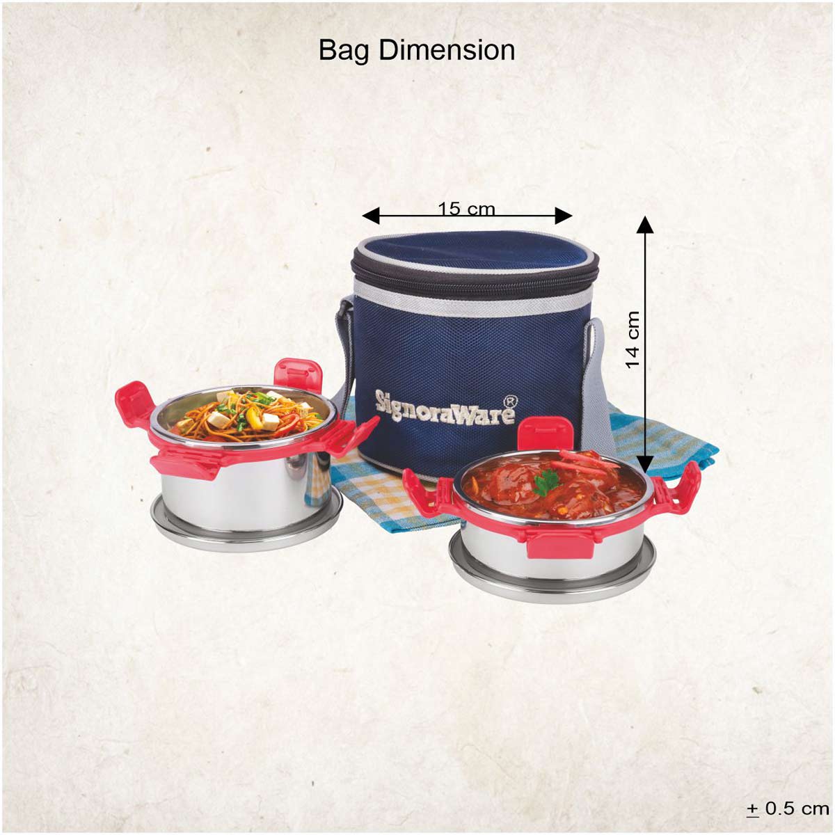 All Steel Executive Small Lunch Box
