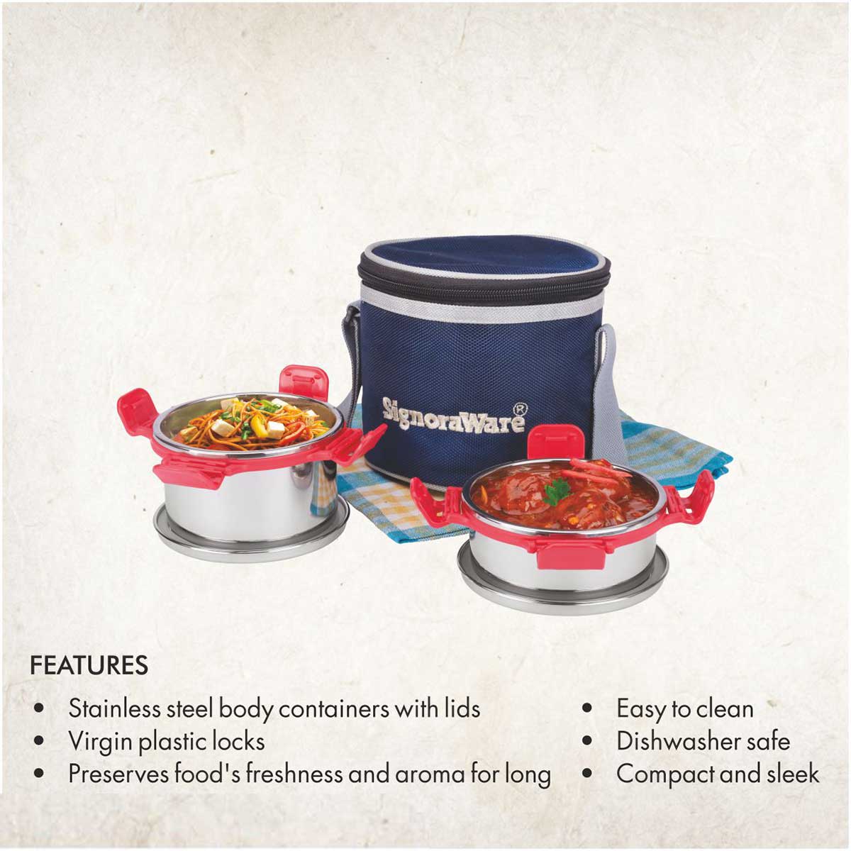 All Steel Executive Small Lunch Box
