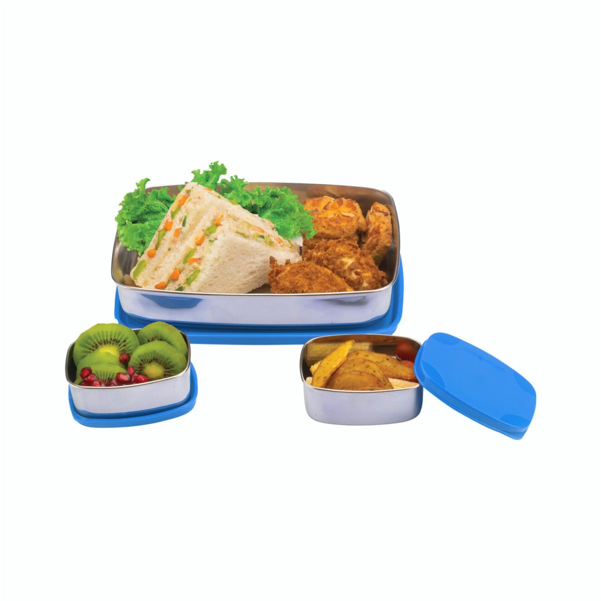Hot Shot Steel Lunch Box