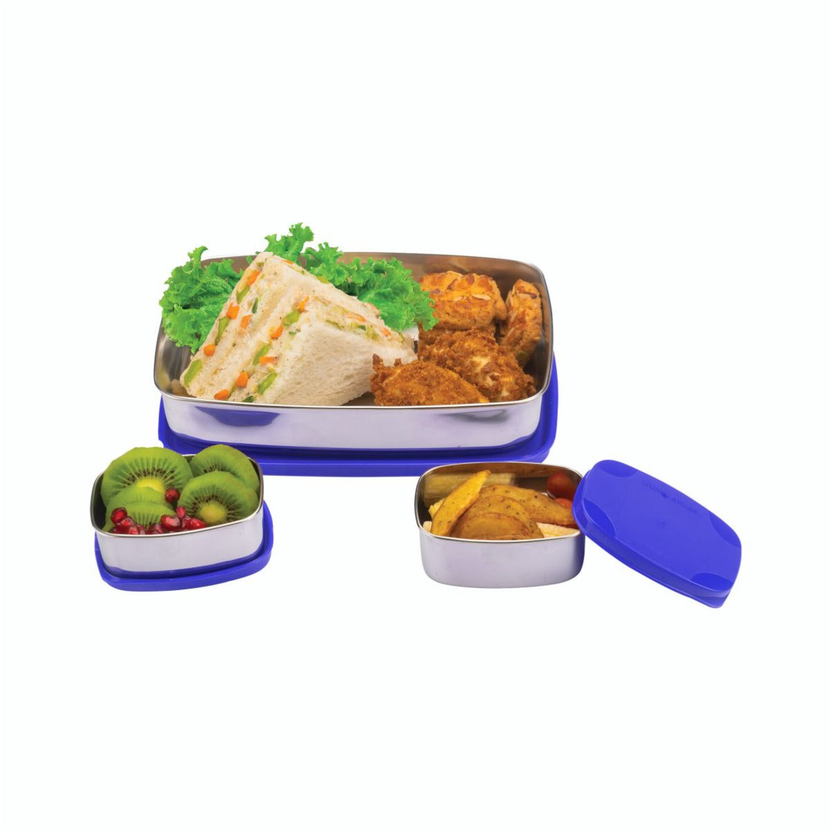 Hot Shot Steel Lunch Box