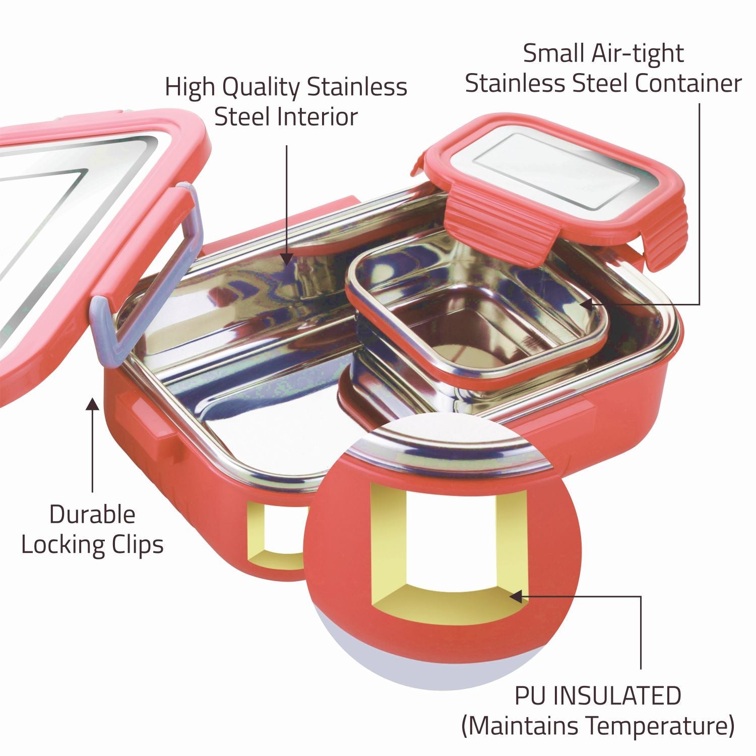 Buster Steel Lunch Box