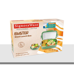 Buster Steel Lunch Box