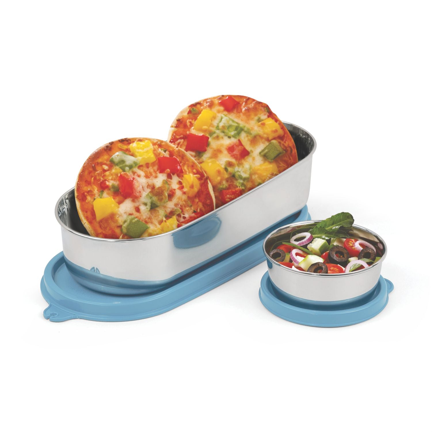 Feast Oval Steel Lunch Box