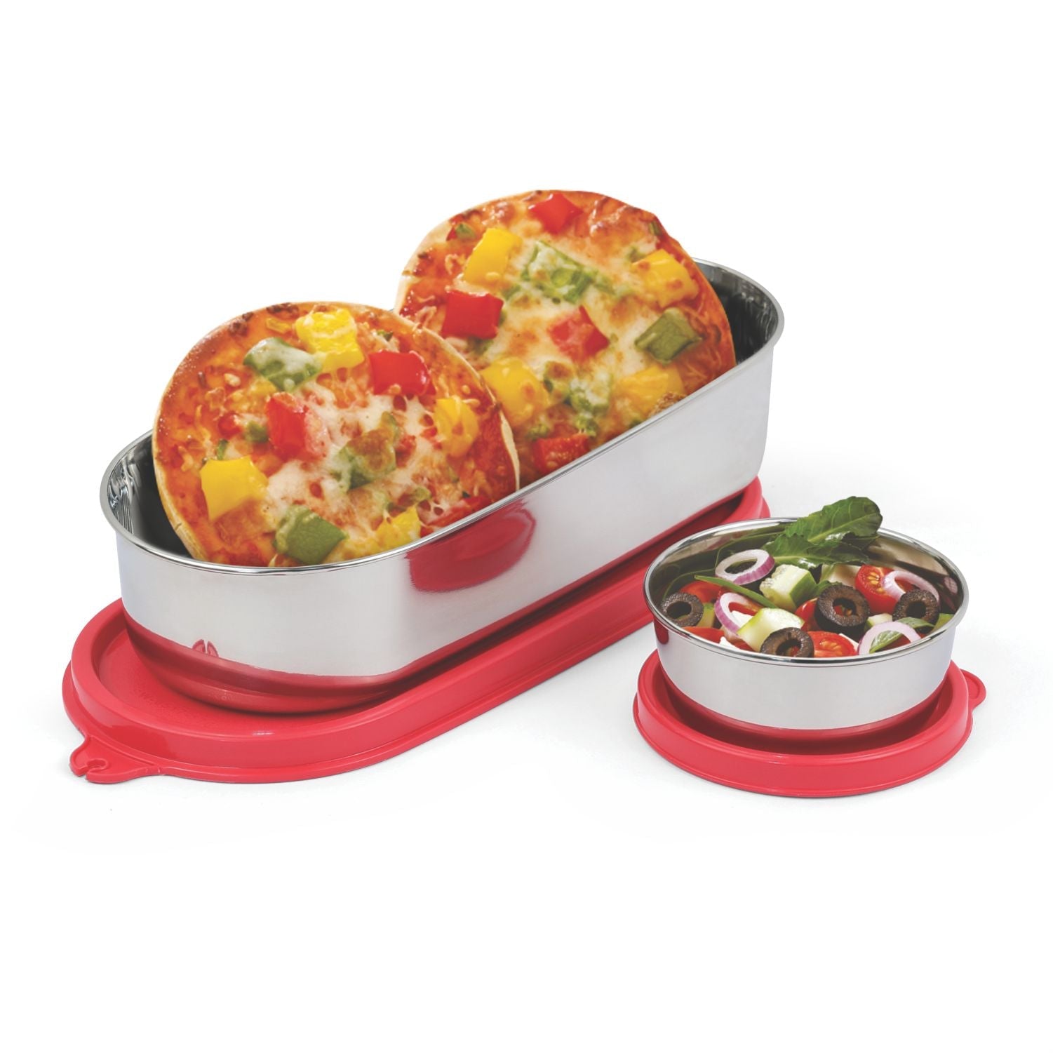 Feast Oval Steel Lunch Box