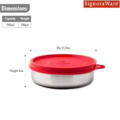 Executive Steel Small Container 200 ml