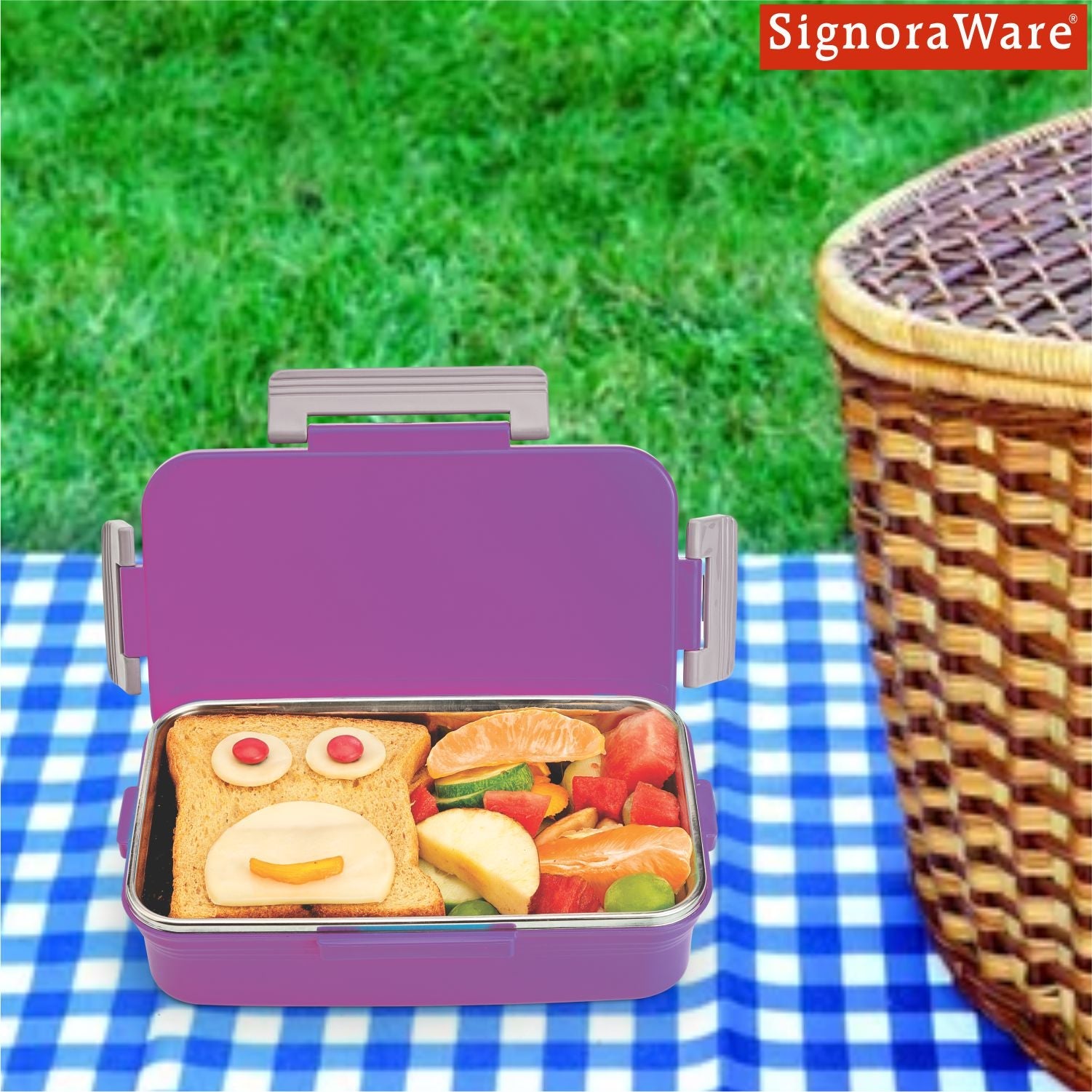 Buttercup Steel Lunch Box 700 ml