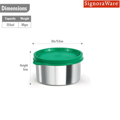 Ample Steel Container 225ml