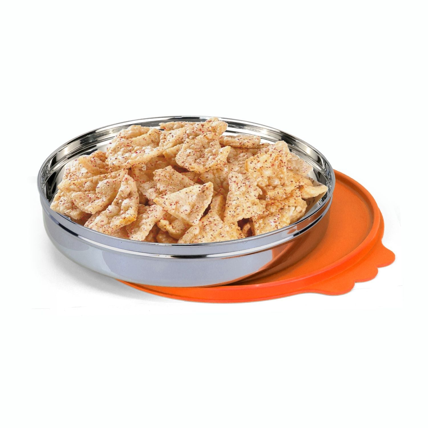 Khakra Box/ Storage Small Steel Cont. 1.6 Ltr.