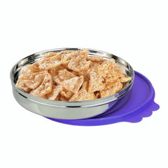Khakra Box/ Storage Small Steel Cont. 1.6 Ltr.