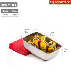 Handy Steel Container 150 ml
