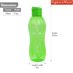 FlipTop Aqua Fresh Bottle 1 Litre (1 Piece)