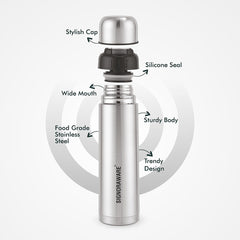 Bullet Vacuum Steel Bottle 500 ml (Bag)