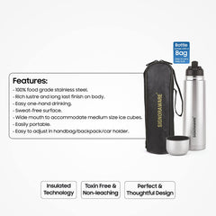 Bullet Vacuum Steel Bottle 500 ml (Bag)