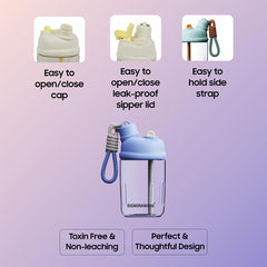Bunny Kids Plastic Water Bottle 650 ml