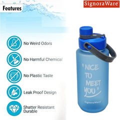 Aqua Bloom Plastic Water Bottle 1500ml