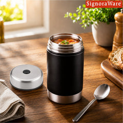 Food Jar Big Coloured Vacuum Insulated Stainless Steel Container 550ml
