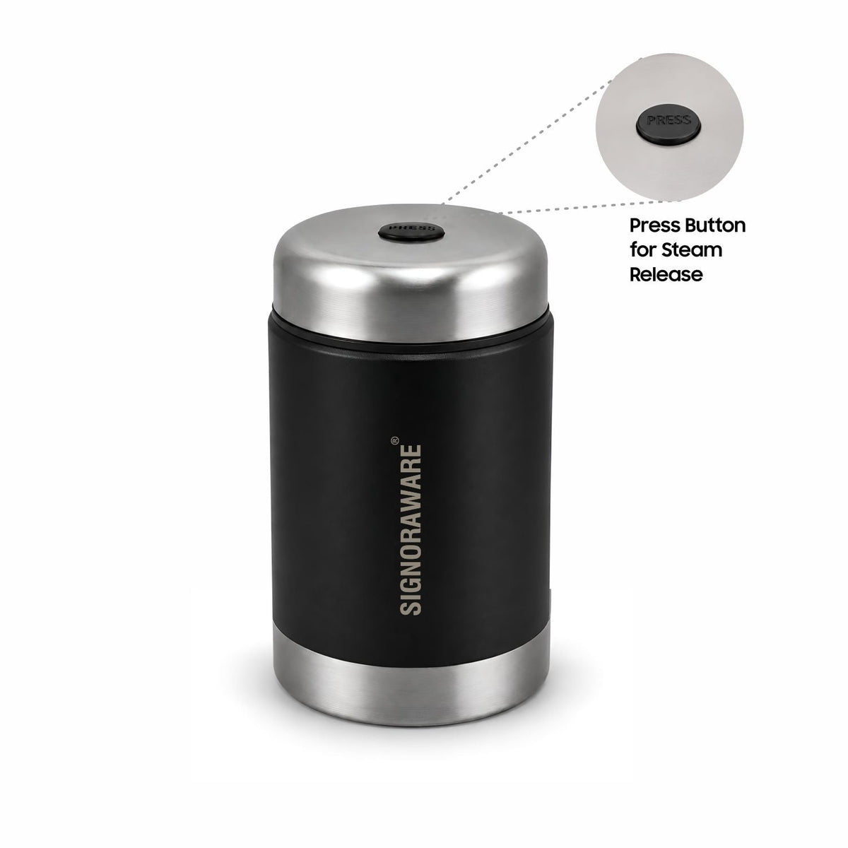 Food Jar Big Coloured Vacuum Insulated Stainless Steel Container 550ml