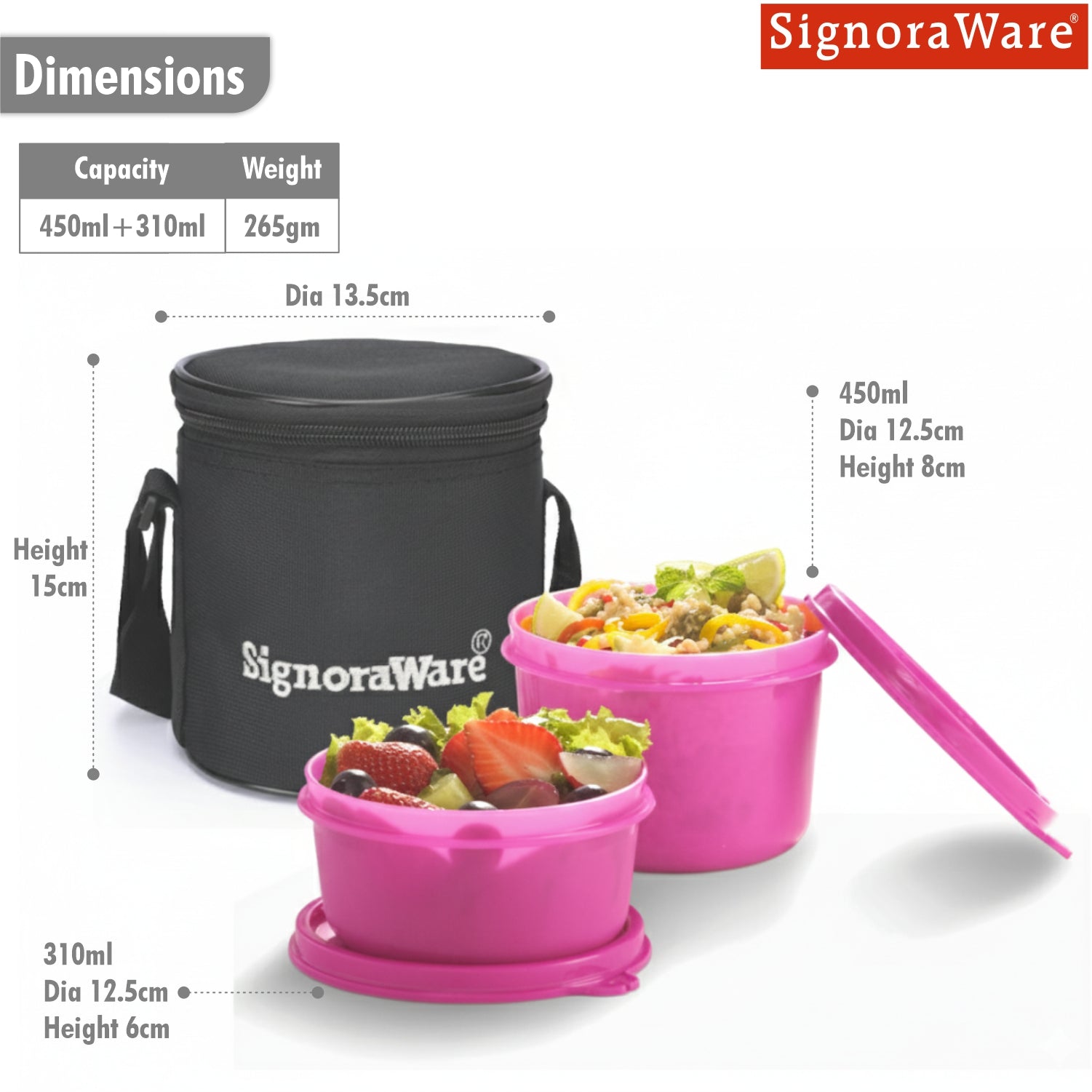 Executive Small Lunch Box (with Bag)