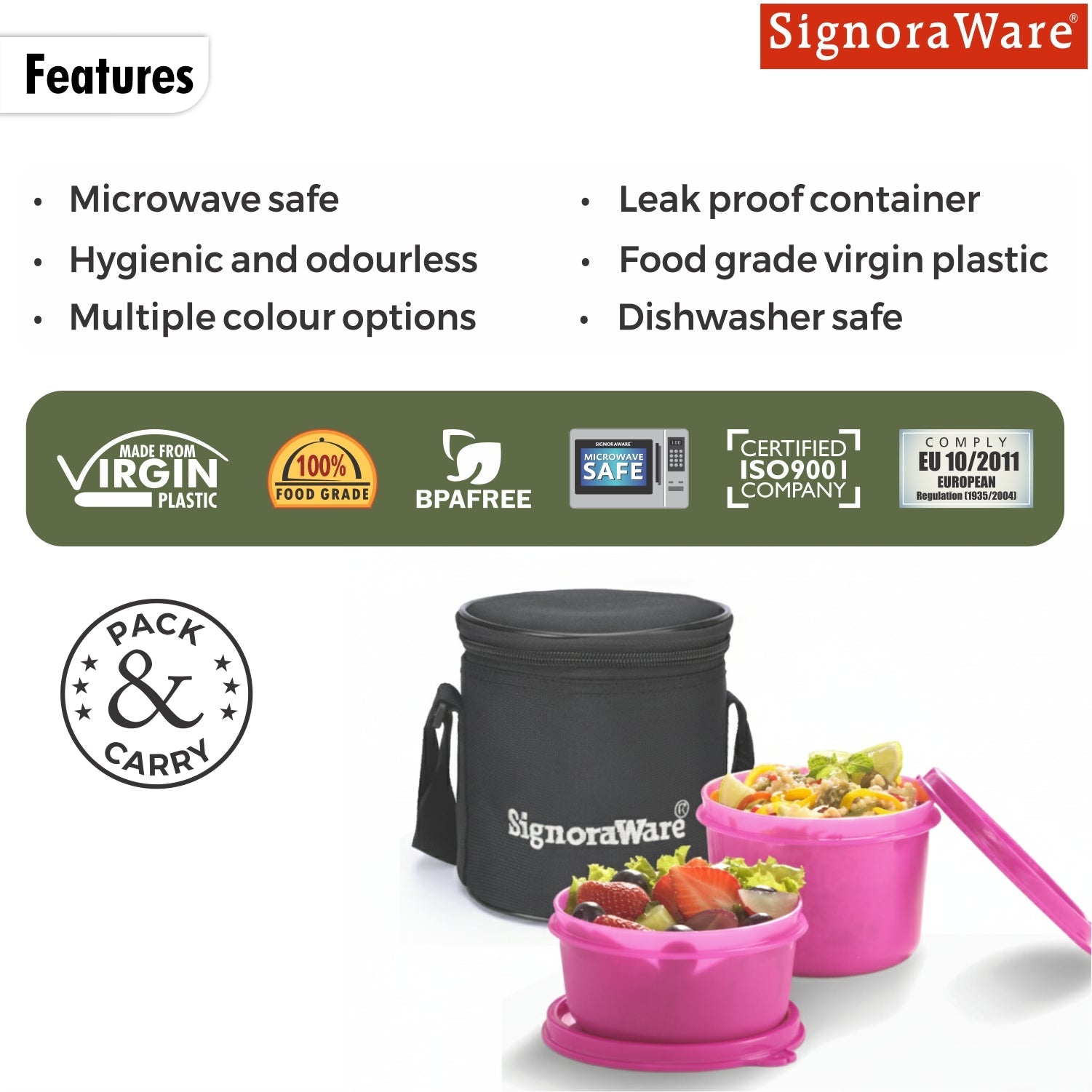 Executive Small Lunch Box (with Bag)