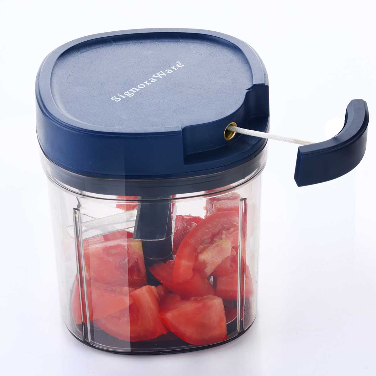 Food Master Chopper Square with 6 Blades (900 ml)
