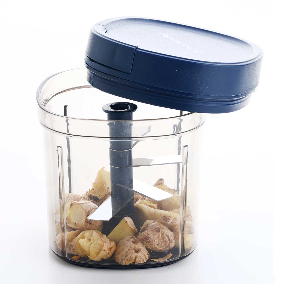 Food Master Chopper Square with 6 Blades (900 ml)