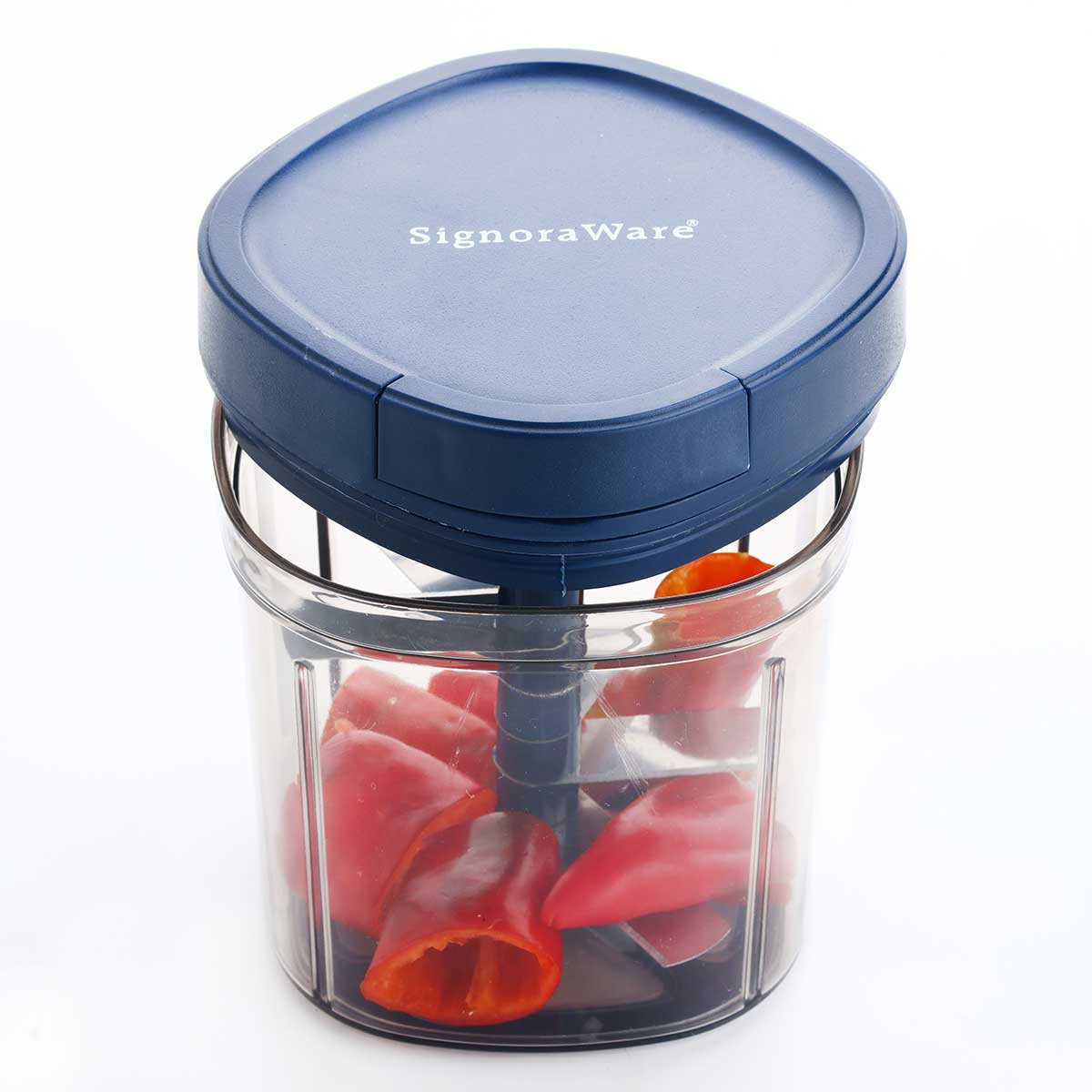 Food Master Chopper Square with 6 Blades (900 ml)