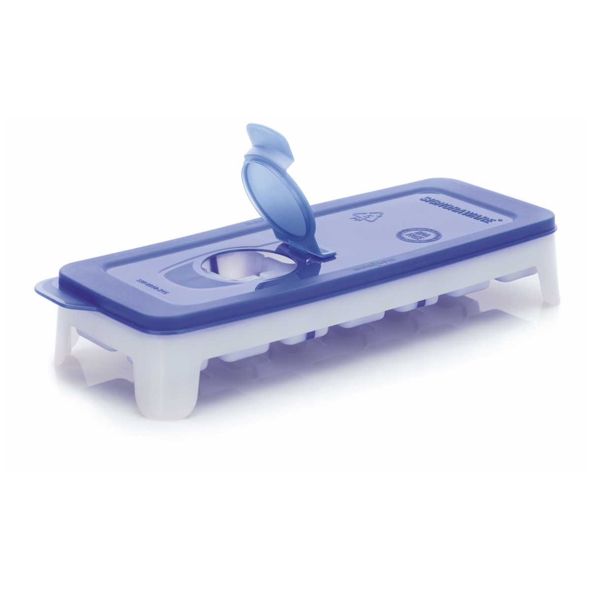 Ice Tray with Silicon | Ice Cube Trays , Easy-Release TPE & Flexible 14-Ice Cube Trays with Spill-Resistant Removable Lid, for Cocktail, Freezer, Stackable Ice Trays with Covers