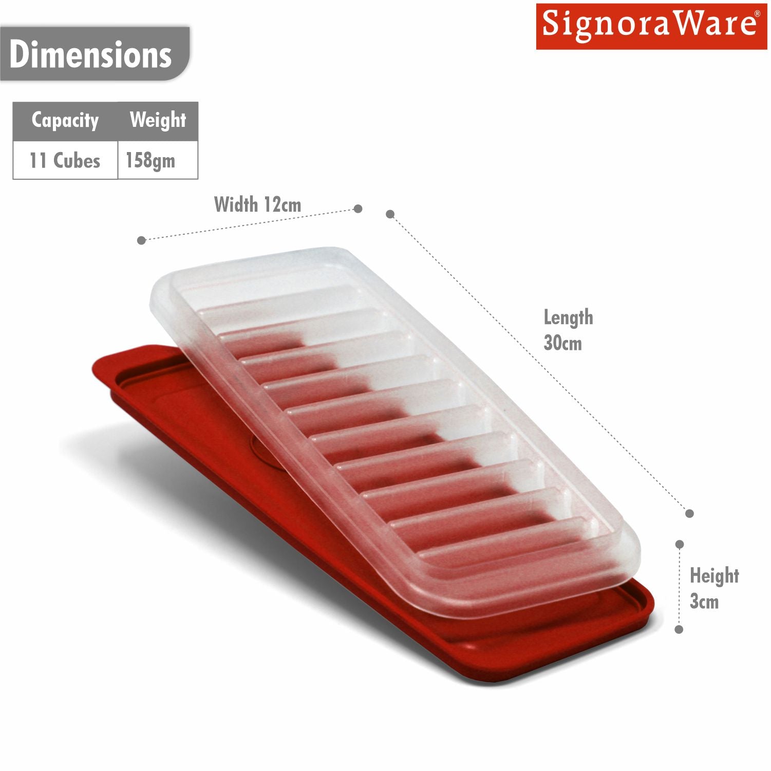 Ice Tray (Narrow Stick 11 Cubes)