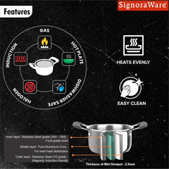 Artista Triply Mini Stewpot 12cm 725ml