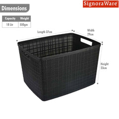 Jute Storage Basket 18ltr