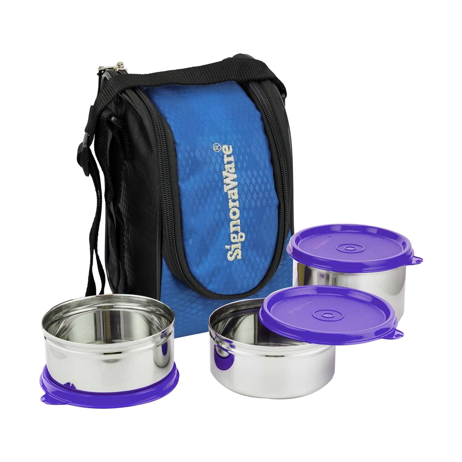 Executive Hot Steel Medium Lunch Box