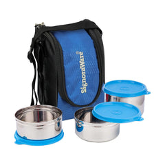 Executive Hot Steel Medium Lunch Box