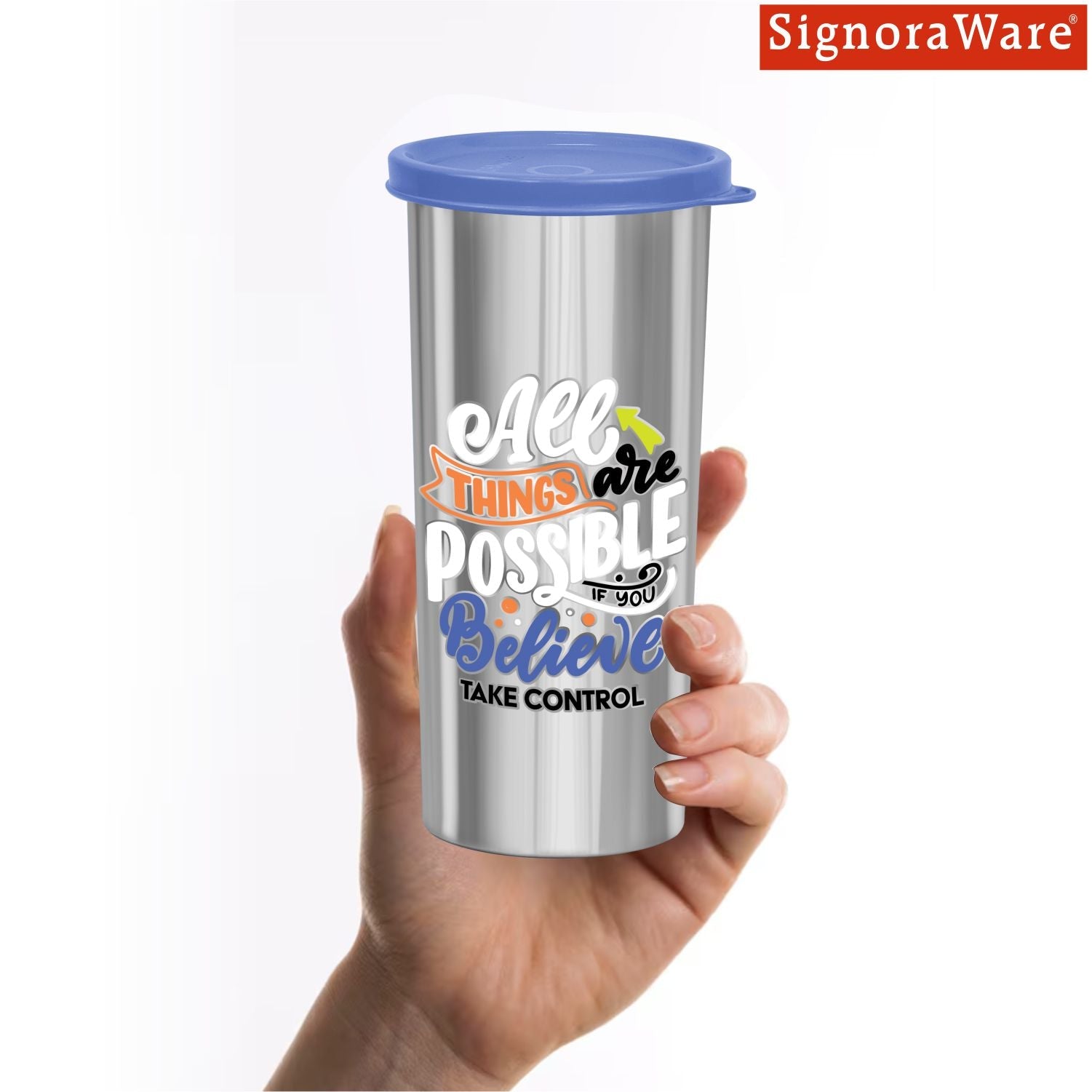 Jumbo Tumbler Steel (Designer) 500 ml