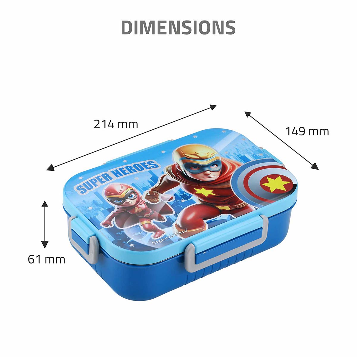 Chipmunk Steel Lunch Box (Designer)