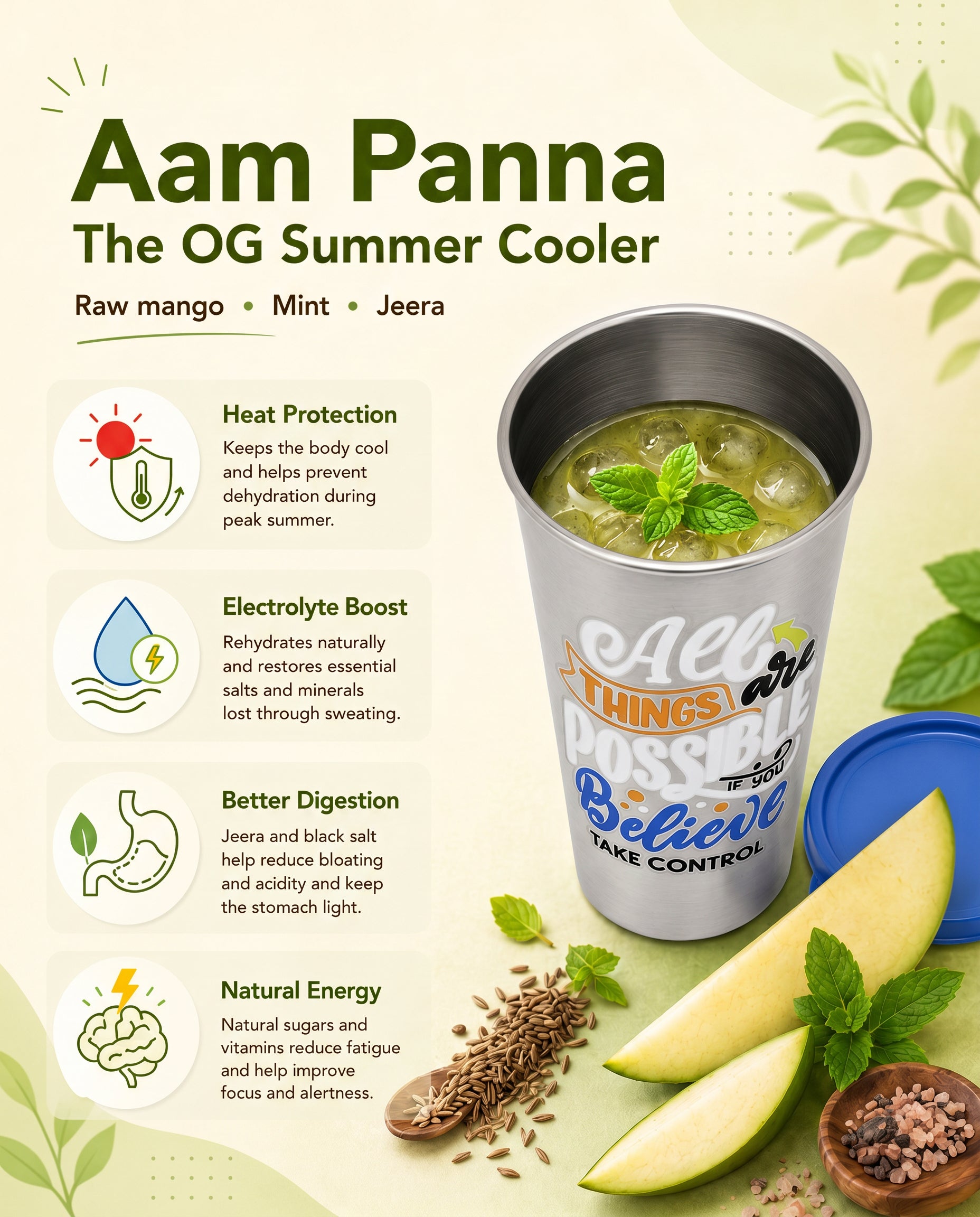 Jumbo Tumbler Steel (Designer) 500 ml