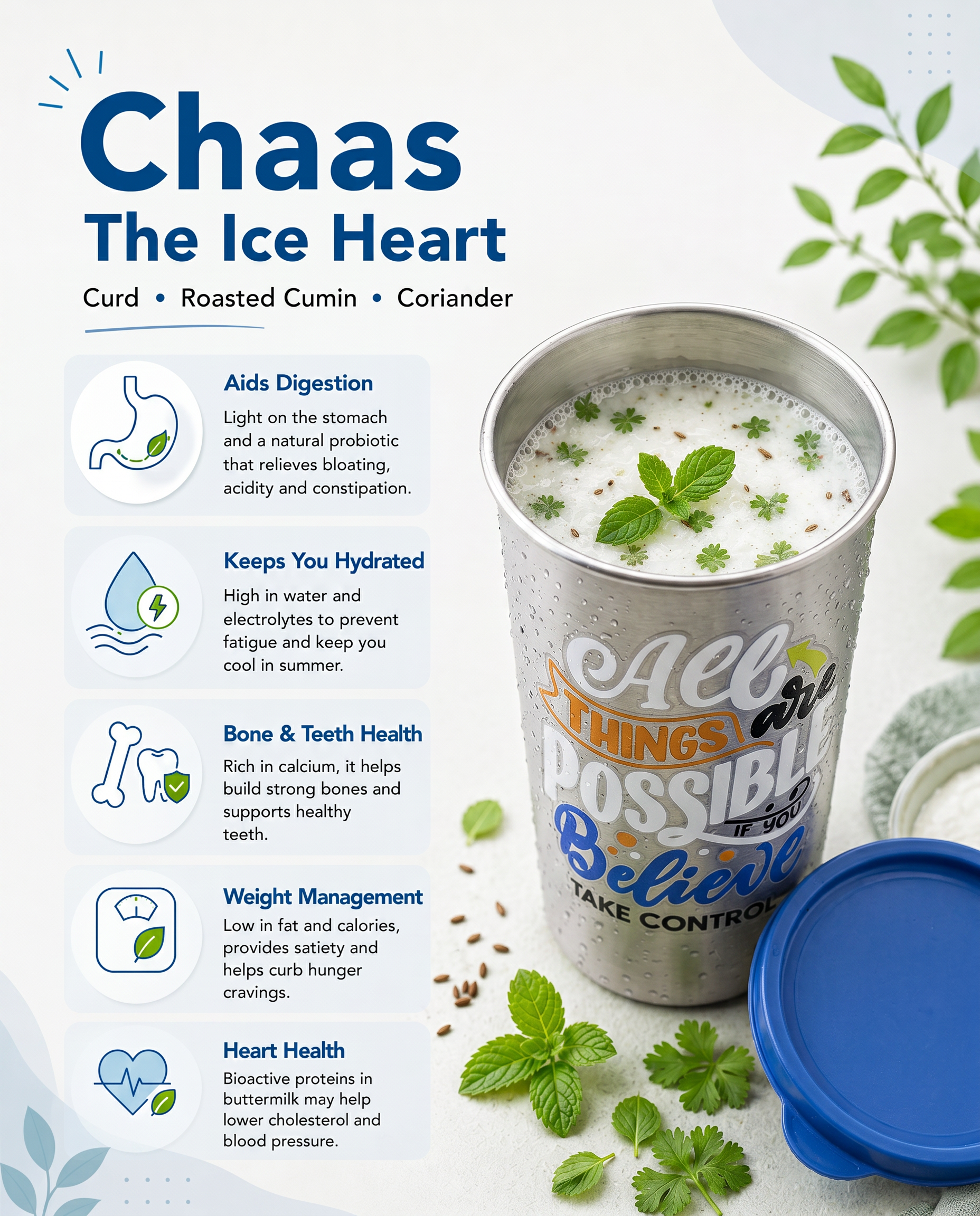 Jumbo Tumbler Steel (Designer) 500 ml