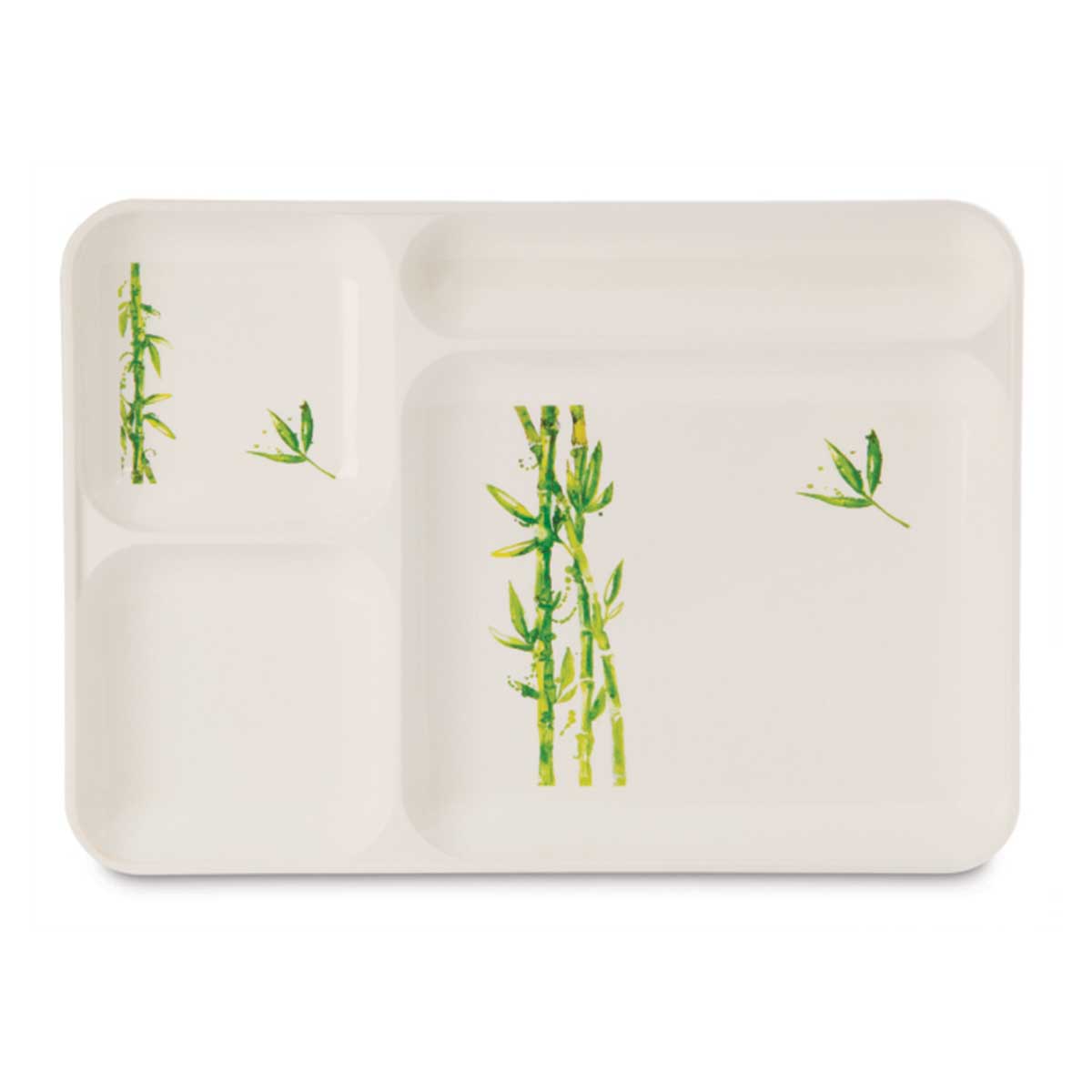 Bamboo-Stack Thali 1 Pc.